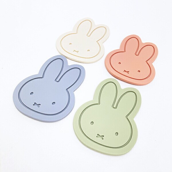 ミッフィー miffy コースター 4枚セット ウォーム