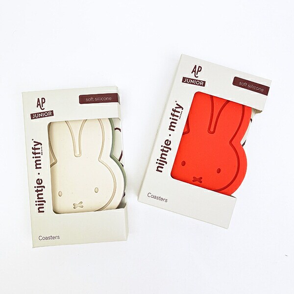 ミッフィー miffy コースター 4枚セット ウォーム