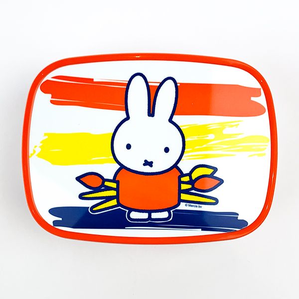 ミッフィー  クリエイティブ キャンパス ランチボックス m お弁当箱 ランチ 学校 オレンジ
