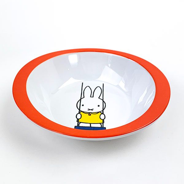 ミッフィー 5ピース チルドレンセット プレイ オレンジ ベビー キッズ フォーク スプーンボウル プレート コップ