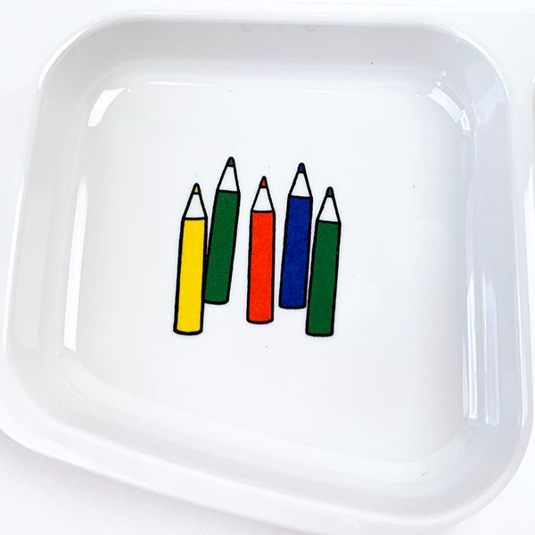 ミッフィー  おともだち シリーズ ミッフィーとおともだち 角皿 プレート ベビー ランチ