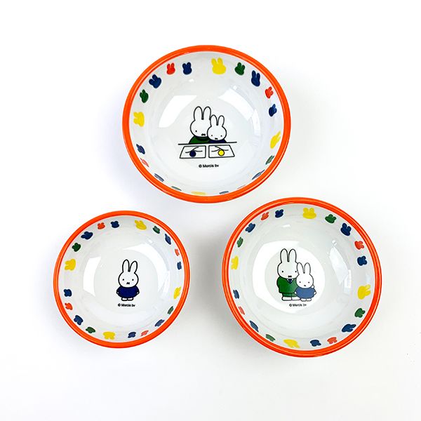 ミッフィー  びじゅつかん シリーズ ミッフィーとびじゅつかん ボウル 深皿 ランチ ベビー