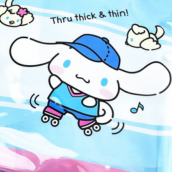 サンリオ シナモロール ビニールボストンバッグ キッズ スクール Sanrio