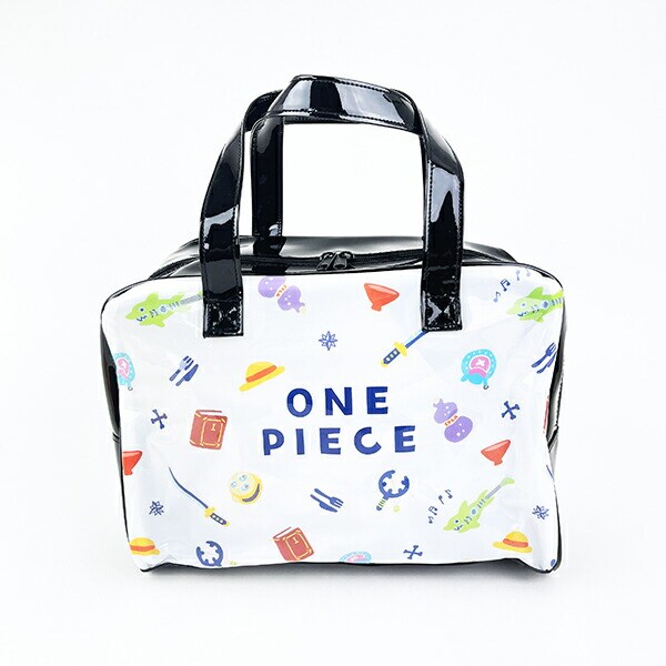 ワンピース ONE PIECE アイテム ビニールボストンバッグ キッズ スクール