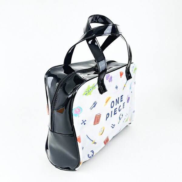 ワンピース ONE PIECE アイテム ビニールボストンバッグ キッズ スクール