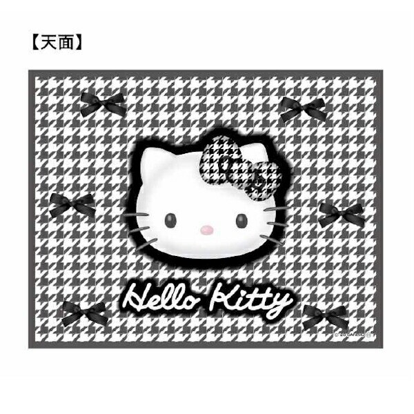 サンリオ ハローキティ キャラチェスト ブラック 千鳥柄
