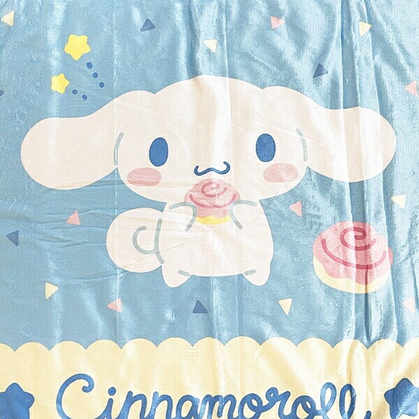 サンリオ シナモロール ふわふわブランケット シナモン ひざ掛け Sanrio