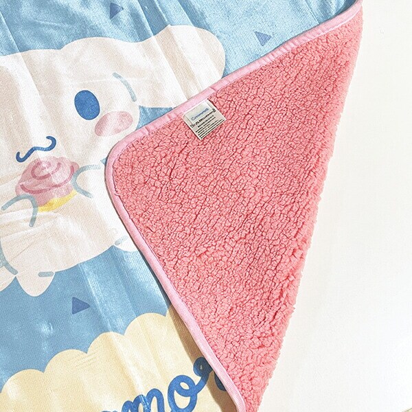 サンリオ シナモロール ふわふわブランケット シナモン ひざ掛け Sanrio