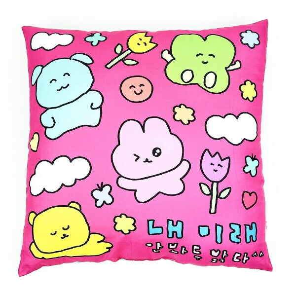 チェゴシム 背当てクッション ピンク インテリア 韓国