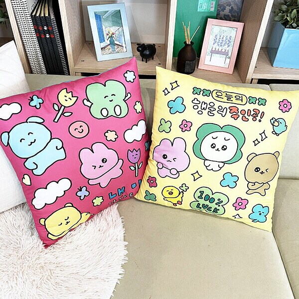 チェゴシム 背当てクッション ピンク インテリア 韓国