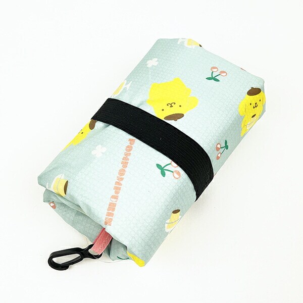 サンリオ ポムポムプリン 保冷保温エコバッグ かばん お買い物 グリーン