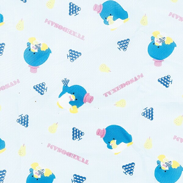 サンリオ タキシードサム 保冷保温エコバッグ かばん お買い物 ブルー