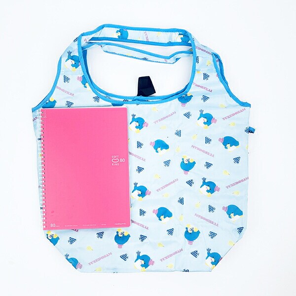 サンリオ タキシードサム 保冷保温エコバッグ かばん お買い物 ブルー