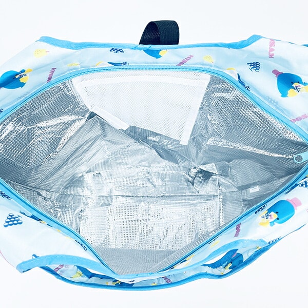 サンリオ タキシードサム 保冷保温エコバッグ かばん お買い物 ブルー