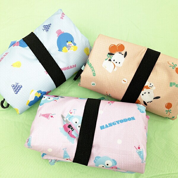 サンリオ タキシードサム 保冷保温エコバッグ かばん お買い物 ブルー