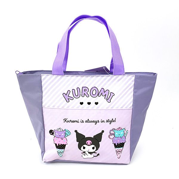 サンリオ クロミ 保冷クーラートート トートバッグ お弁当 ランチ キッチン パープル