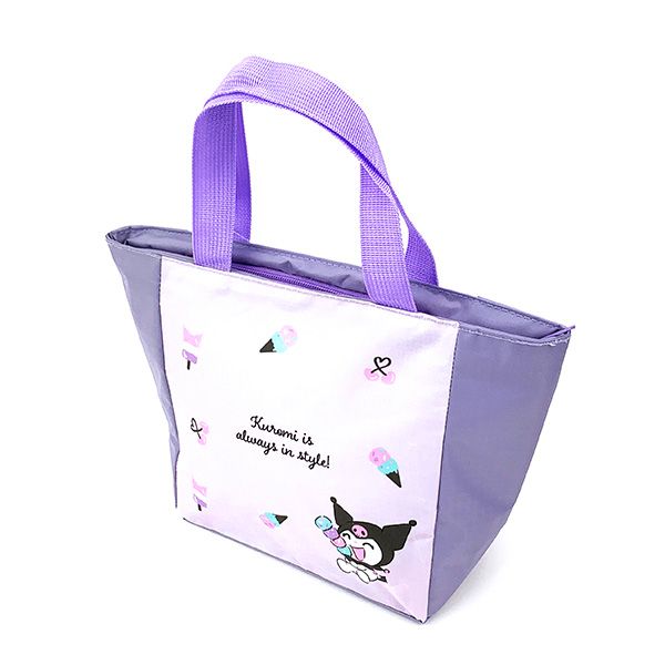 サンリオ クロミ 保冷クーラートート トートバッグ お弁当 ランチ キッチン パープル