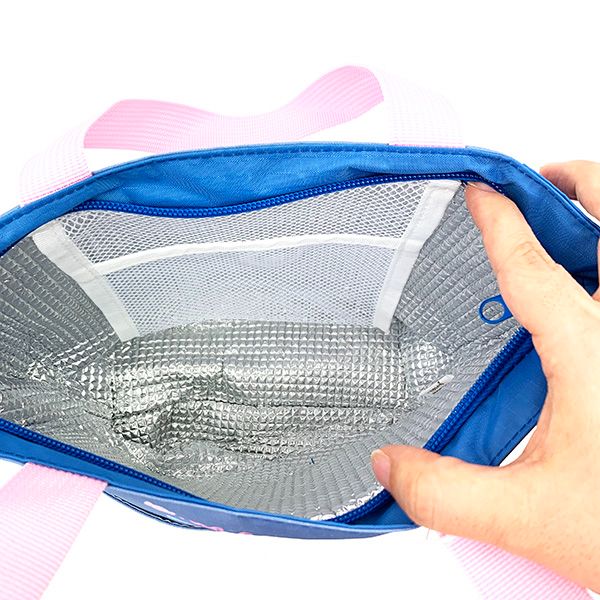 すみっコぐらし 保冷クーラートート トートバッグ お弁当 ランチ キッチン ネイビー