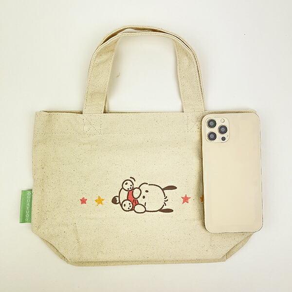 サンリオ ポチャッコ  帆布ミニトートバッグ Sanrio
