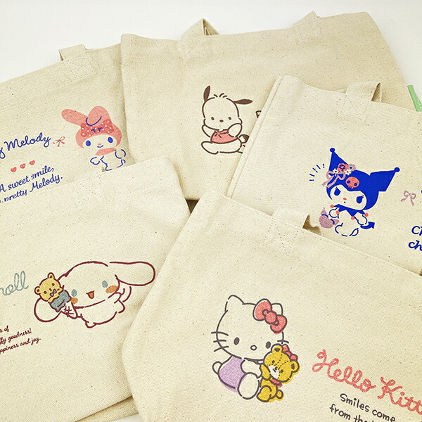 サンリオ ポチャッコ  帆布ミニトートバッグ Sanrio