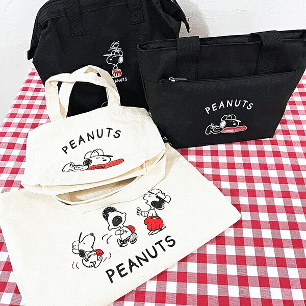 スヌーピー 野球 ランチバッグ SNOOPY