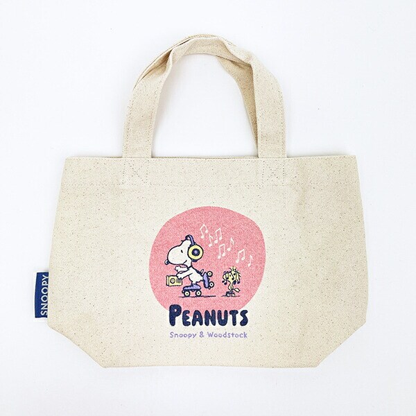 スヌーピー ランチバッグ パステル SNOOPY