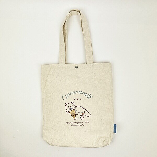 サンリオ シナモロール 帆布トートバッグ シナモン Sanrio