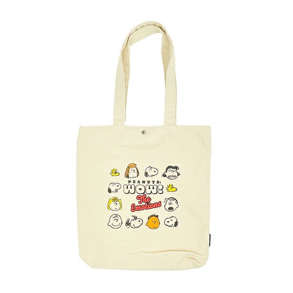 スヌーピー フェイス レッスンバッグ トートバッグ SNOOPY