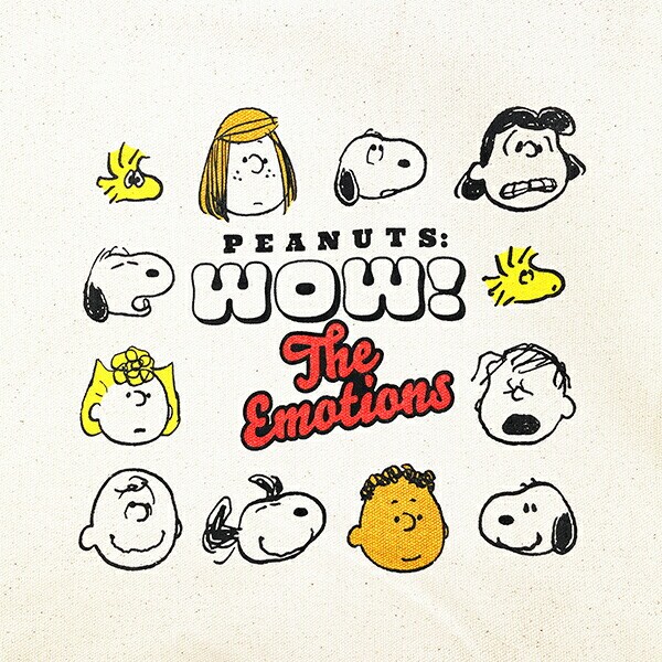 スヌーピー フェイス レッスンバッグ トートバッグ SNOOPY