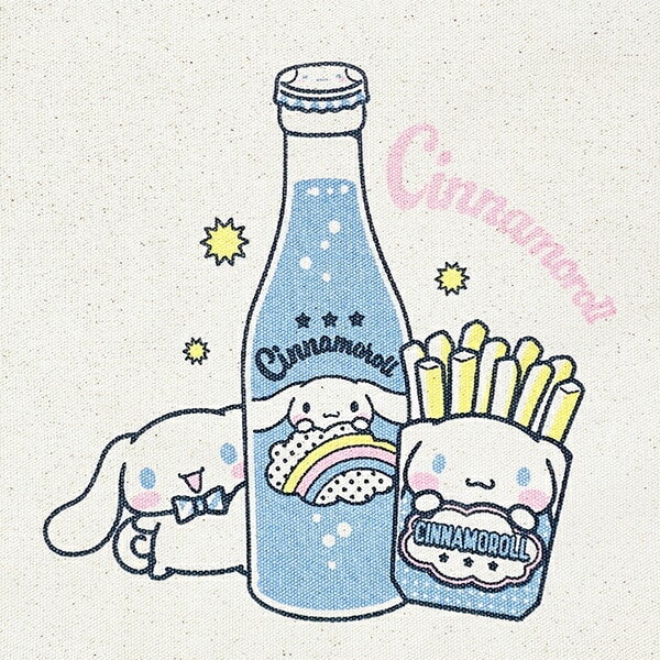 サンリオ シナモロール 帆布トートバッグ シナモン Sanrio