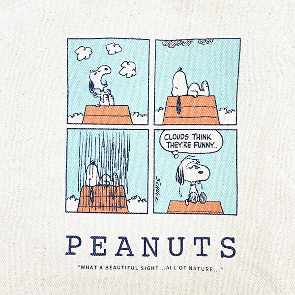 スヌーピー レッスンバッグ コミック スクール SNOOPY