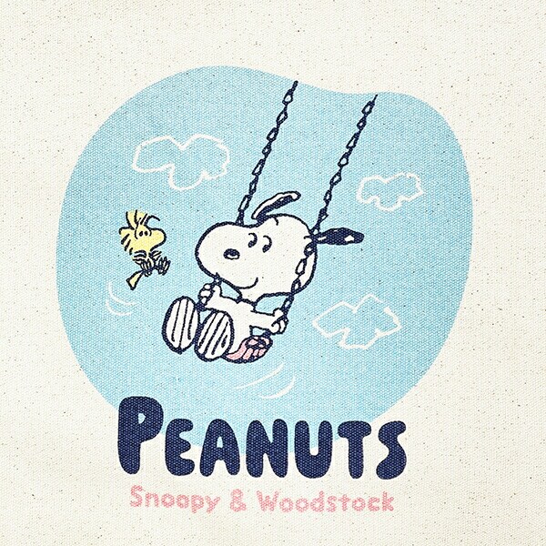 スヌーピー レッスンバッグ パステル スクール SNOOPY