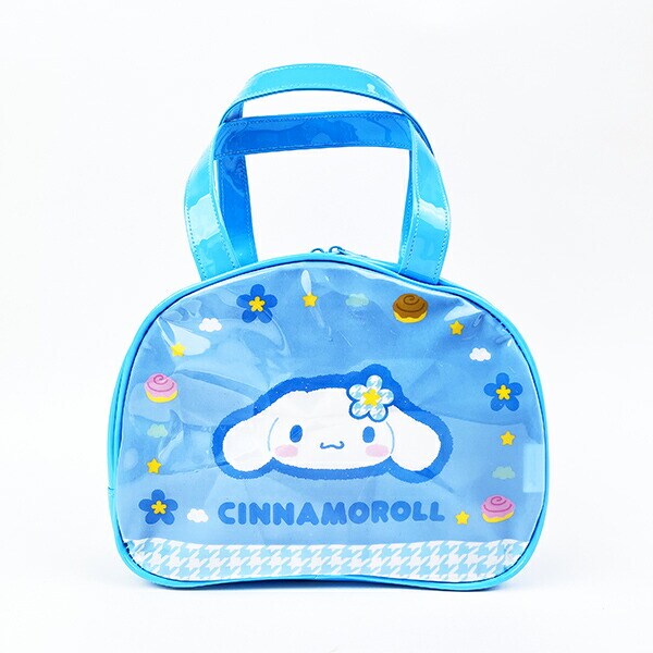 サンリオ シナモロール ビニールボストンバッグ プール キッズ シナモン