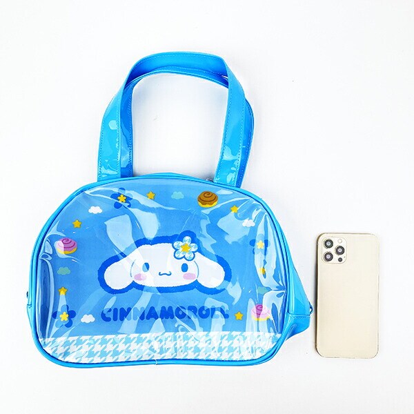 サンリオ シナモロール ビニールボストンバッグ プール キッズ シナモン