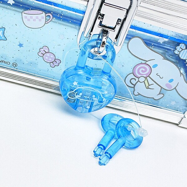 サンリオ シナモロール 鍵付きミニバニティケース 小物入れ シナモン Sanrio