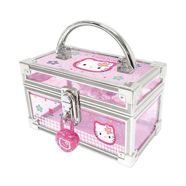 サンリオ ハローキティ 鍵付きミニバニティケース カオハナ 平成レトロ Sanrio