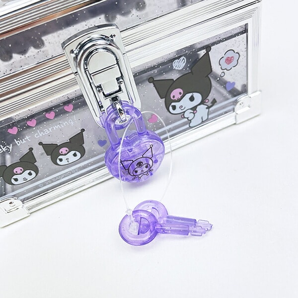 サンリオ クロミ 鍵付きミニバニティケース 小物入れ Sanrio