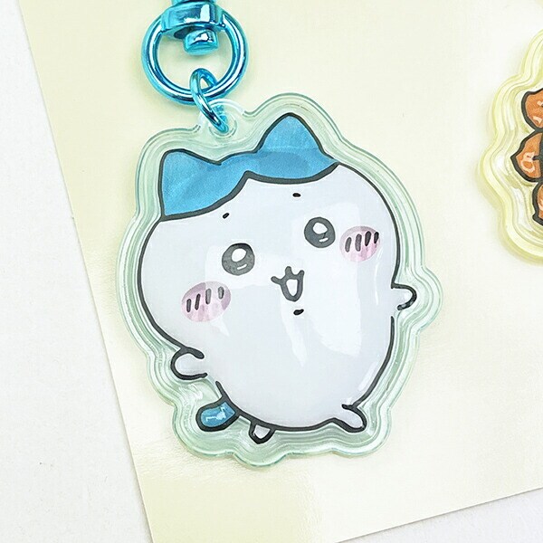 ちいかわ ハチワレ×シーサー ぷっくりったいペアーキーホルダー