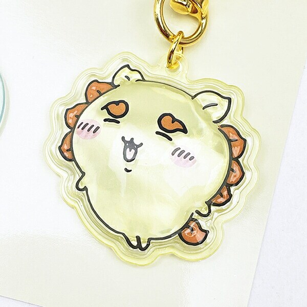 ちいかわ ハチワレ×シーサー ぷっくりったいペアーキーホルダー