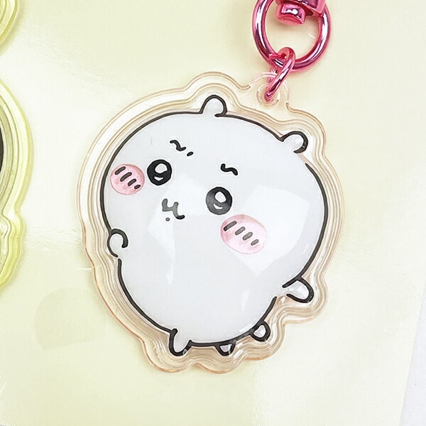 ちいかわ うさぎ×ちいかわ ぷっくりったいペアーキーホルダー