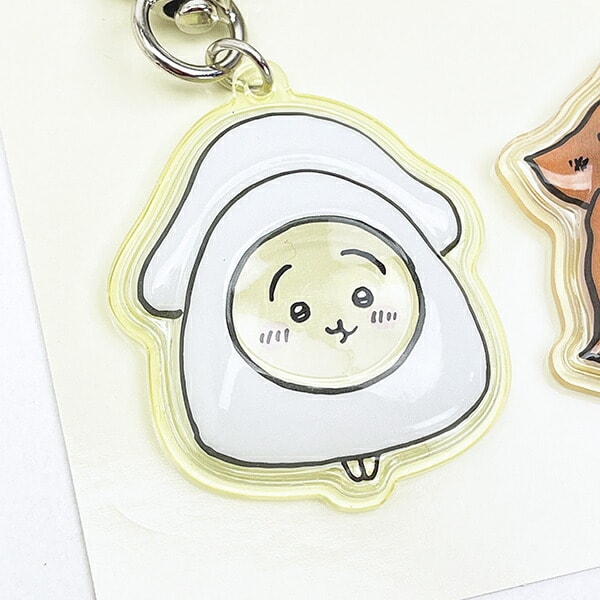ちいかわ うさぎ ぷっくりったいペアーキーホルダー
