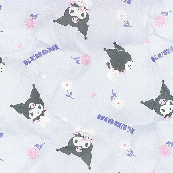 サンリオ クロミ ポケット付きエコバッグ かばん お買い物 パープル