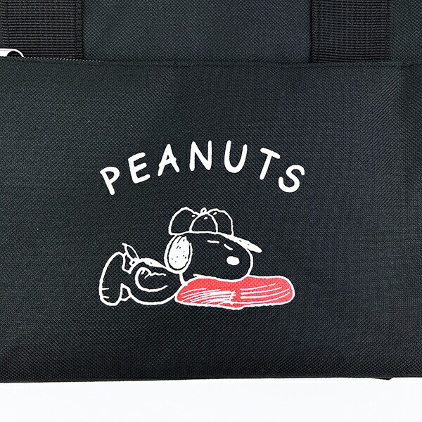 スヌーピー 野球 ポケット付きアルミランチバッグ SNOOPY