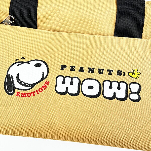 スヌーピー フェイス ポケット付きアルミランチバッグ SNOOPY