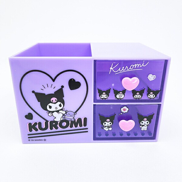 サンリオ クロミ ペンスタンド付きプラチェスト 収納 小物入れ インテリア Sanrio