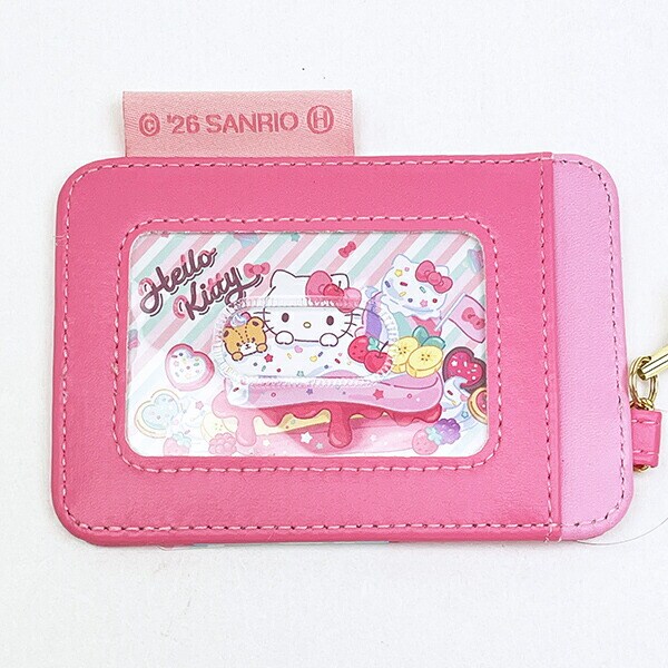 サンリオ ハローキティ リール付きパスケース Sanrio