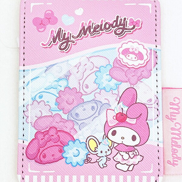 サンリオ マイメロディ リール付きパスケース Sanrio