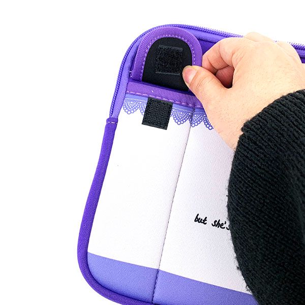 サンリオキャラクターズ クロミ タブレットケース PCケース パープル