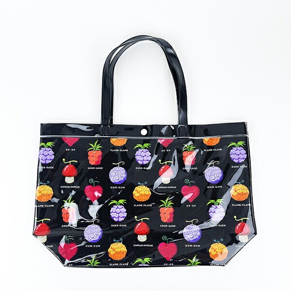 ワンピース ONE PIECE 悪魔の実 ビニールボストンバッグ キッズ スクール