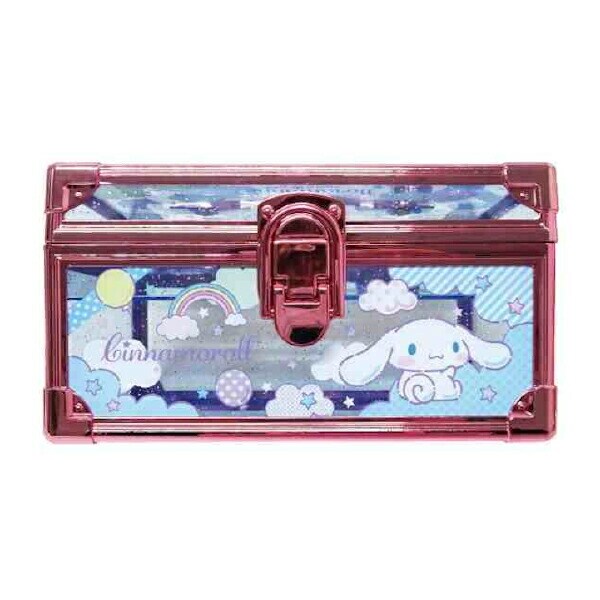 サンリオ シナモロール バニティーケース ブルー 収納 小物入れ シナモン